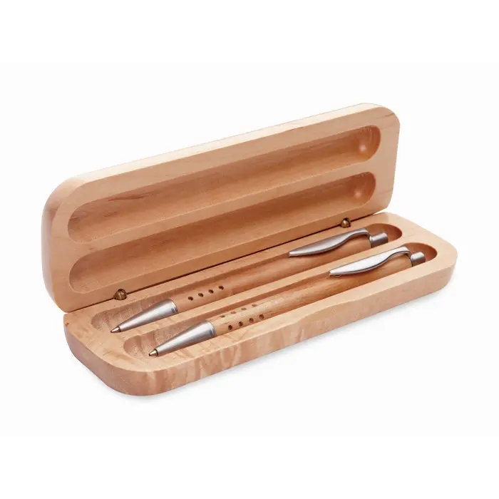 Set de boligrafo y lápiz Madera - Wogi miniatura 4