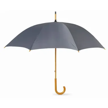 Paraguas con mango de madera Poliéster - Qafi
