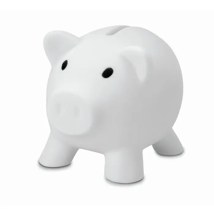 Hucha de cerdito PVC - Mopi miniatura 1