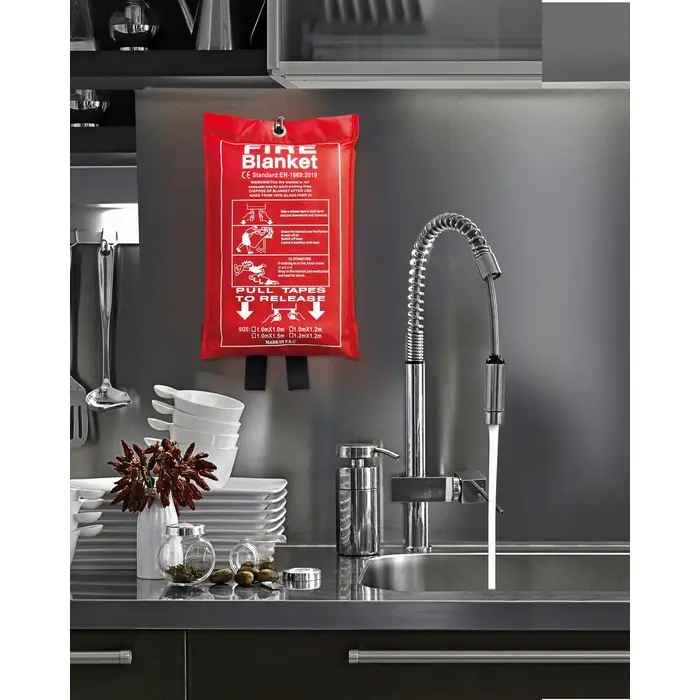 Manta ignífuga 100x95 cm Plástico - Wahe miniatura 2