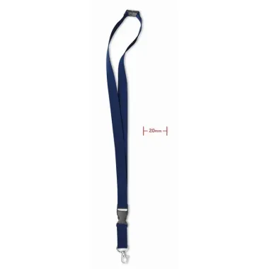 Lanyard con gancho metal 20 mm Poliéster - Joka