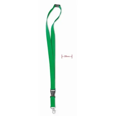 Lanyard con gancho metal 20 mm Poliéster - Joka