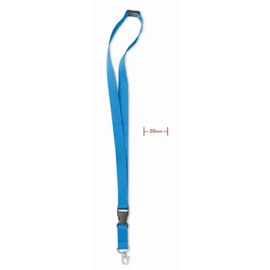 Lanyard con gancho metal 20 mm Poliéster - Joka