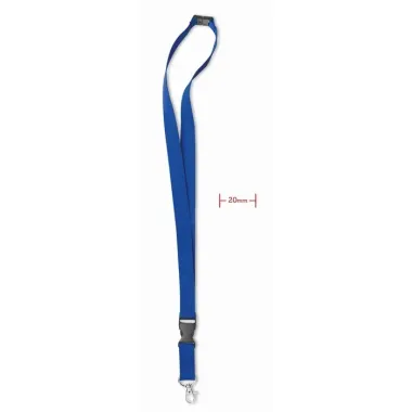 Lanyard con gancho metal 20 mm Poliéster - Joka