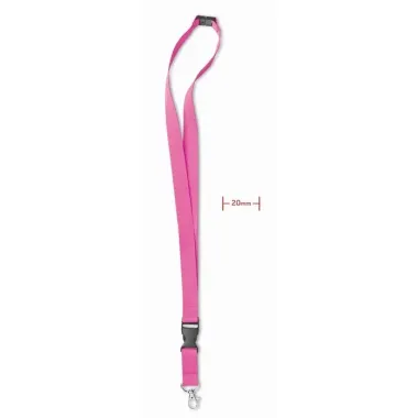 Lanyard con gancho metal 20 mm Poliéster - Joka