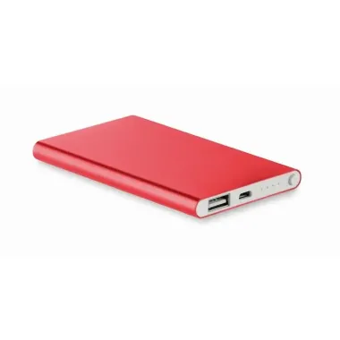 Power bank plano 4000 mAh Aluminio - Judu