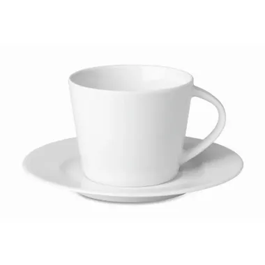 Taza capucciono con platito Cerámica - Hoxe