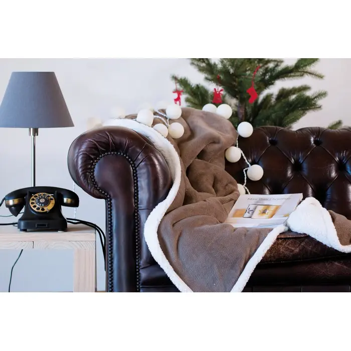 Manta de lana sherpa. Lana - Foli miniatura 2