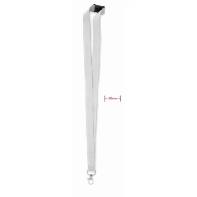 Lanyard hebilla mosquetón 20 Poliéster - Made