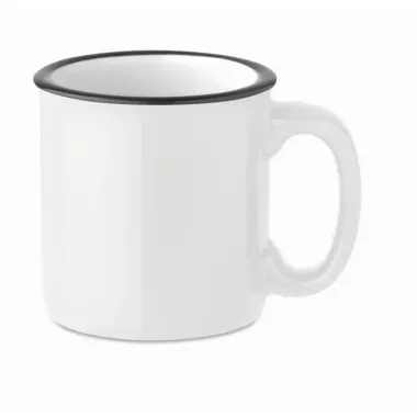 Taza cerámica sublim. 240 ml Gres - Qiwo
