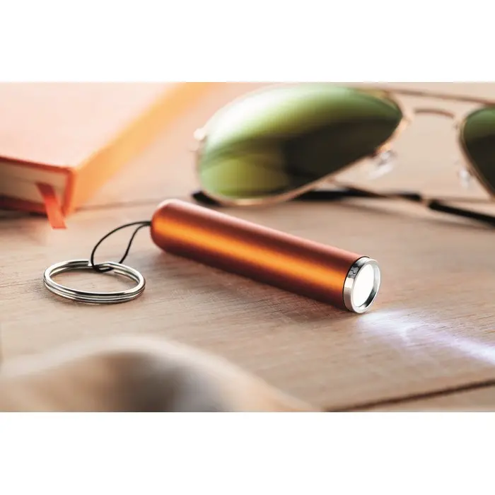 Linterna LED con logo laser ABS - Duri miniatura 2