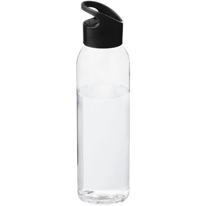 Botella de Tritan™ transparente con tapa de colores de 650 ml Plástico Eastman Tritan™ - Dufe miniatura 1