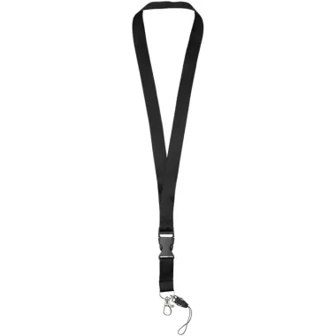 Lanyard con hebilla separable y enganche para móvil Poliéster - Gori