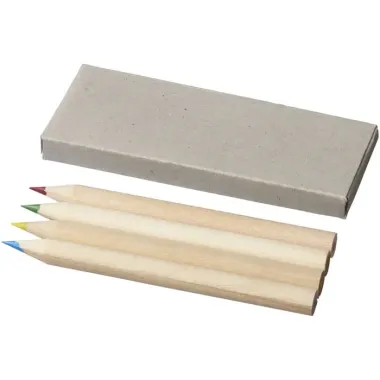 Set de 4 lápices de colores Papel - Gewi
