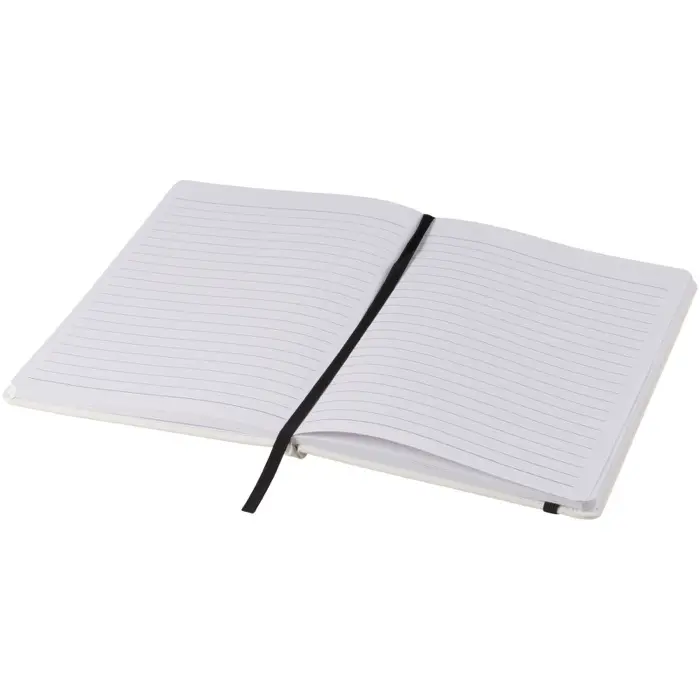 Libreta A5 blanca con cinta de color Plástico de poliuretano - Puwa miniatura 4
