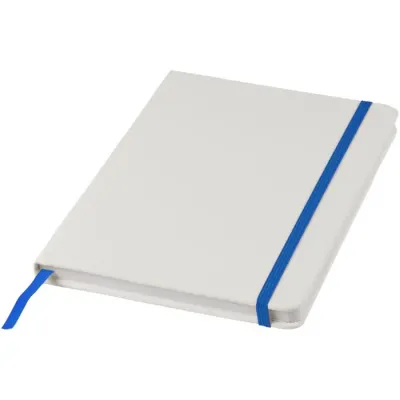 Libreta A5 blanca con cinta de color Plástico de poliuretano - Puwa