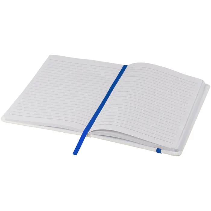 Libreta A5 blanca con cinta de color Plástico de poliuretano - Puwa miniatura 4