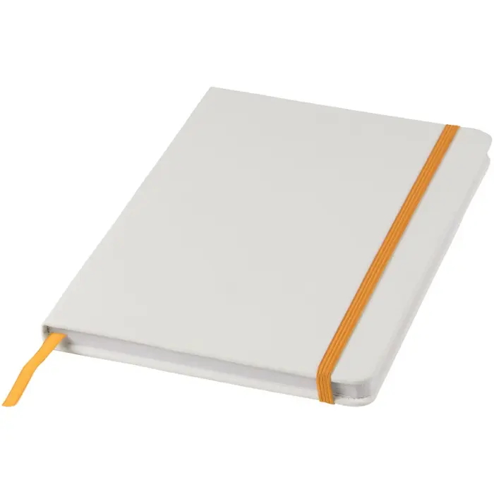 Libreta A5 blanca con cinta de color Plástico de poliuretano - Puwa miniatura 1