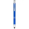 Bolígrafo con stylus de aluminio “Moneta” (tinta azul) Aluminio - Yihu