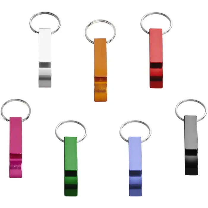 Llavero abrebotellas y abrelatas Aluminio - Fedi miniatura 2