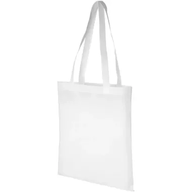Bolsa Tote grande para convenciones no tejida PP Plástico no tejido, 80 g/m2 - Hupe
