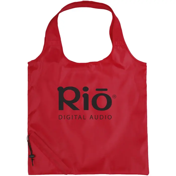 Bolsa Tote plegable de poliéster 210D Poliéster - Vixi miniatura 2