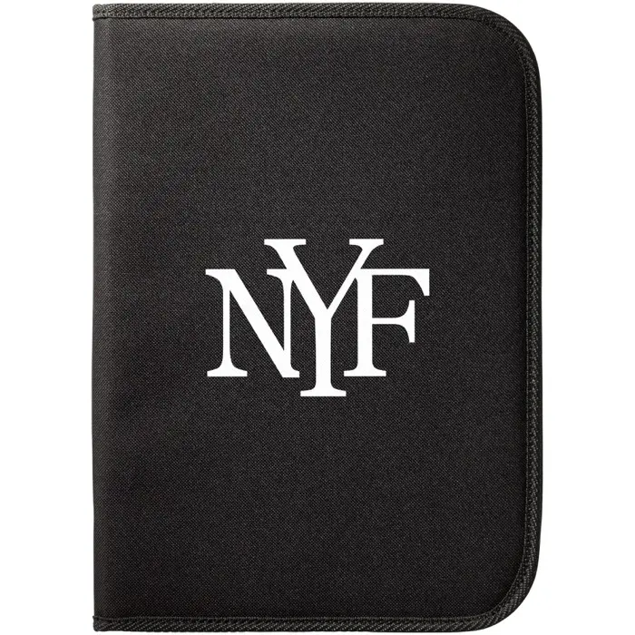 Portafolios A4 con cremallera 600D Poliéster - Dofa miniatura 2