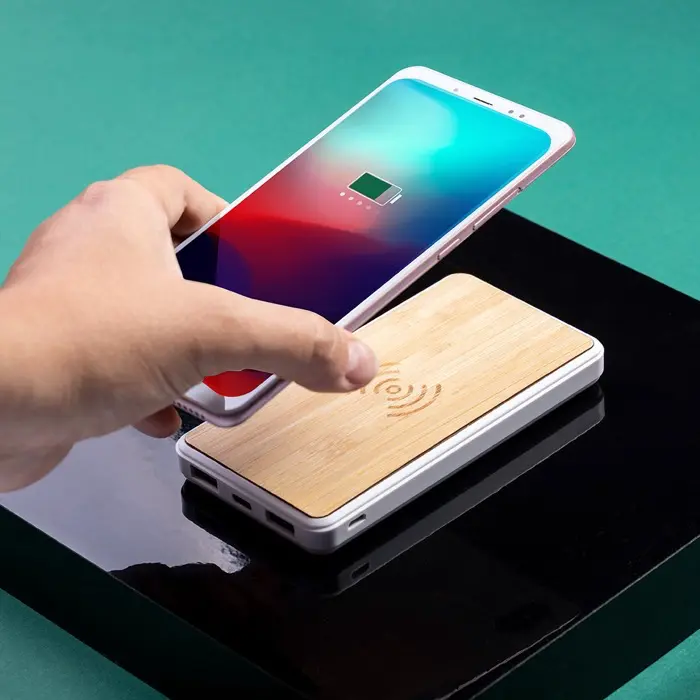 Power Bank Bambú/ ABS - Titi miniatura 3