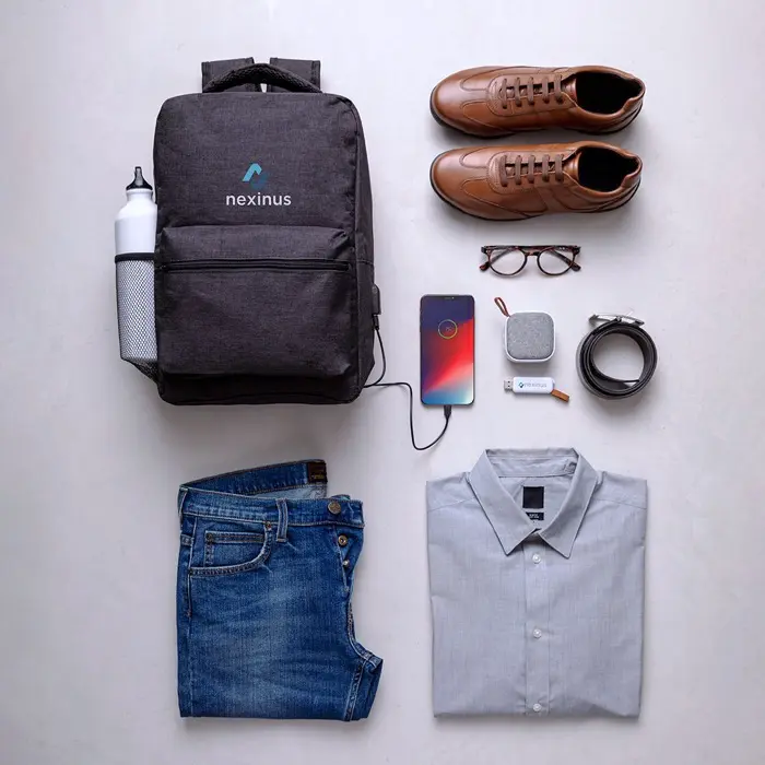 Mochila Antirrobo Poliéster 300D - Selo miniatura 4