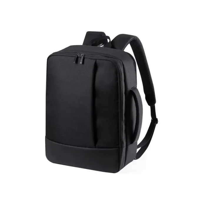 Mochila Portadocumentos Poliéster 300D/ Polipiel - Coya miniatura 2