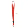 Lanyard 25mm con mosquetón Poliéster - Huwe
