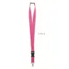 Lanyard 25mm con mosquetón Poliéster - Huwe