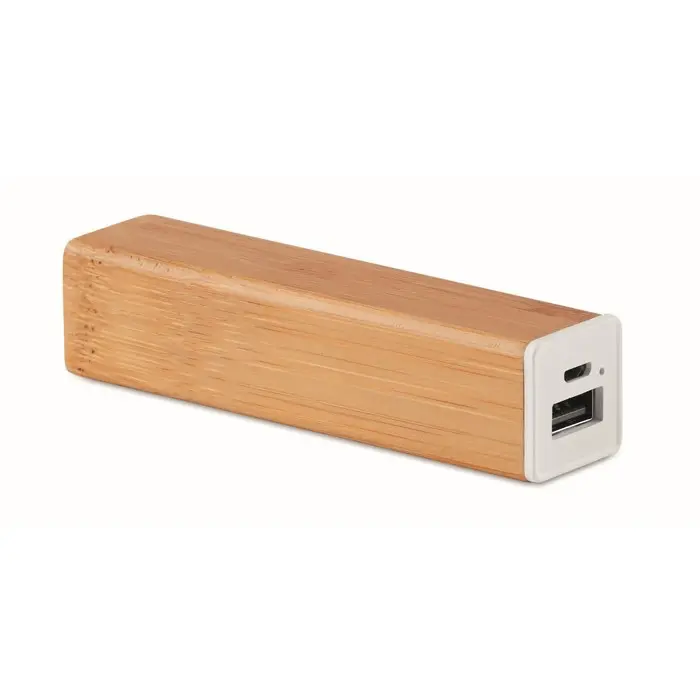 Power bank 2200 mAh Bambú - Rira miniatura 1