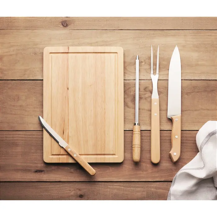 Set 4 accesorios barbacoa Acero Inoxidable - Miti miniatura 2