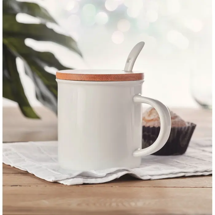 Taza de porcelana con tapa Cerámica - Lige miniatura 4