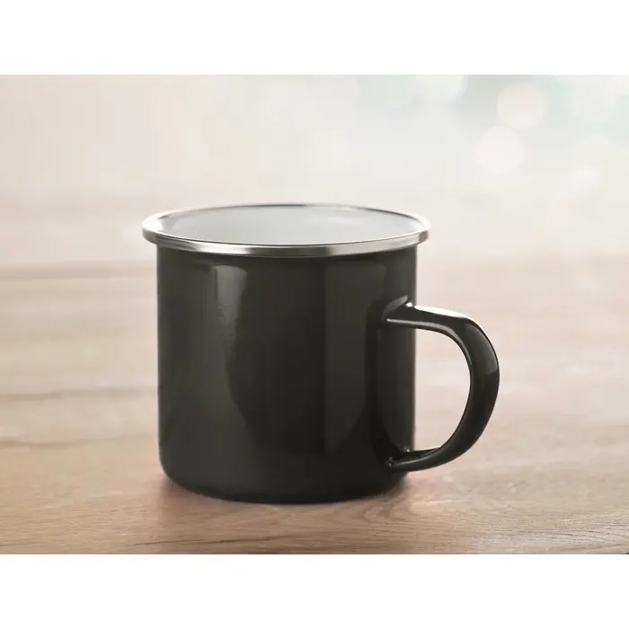 Taza vintage en esmaltado Metal - Ceku miniatura 2