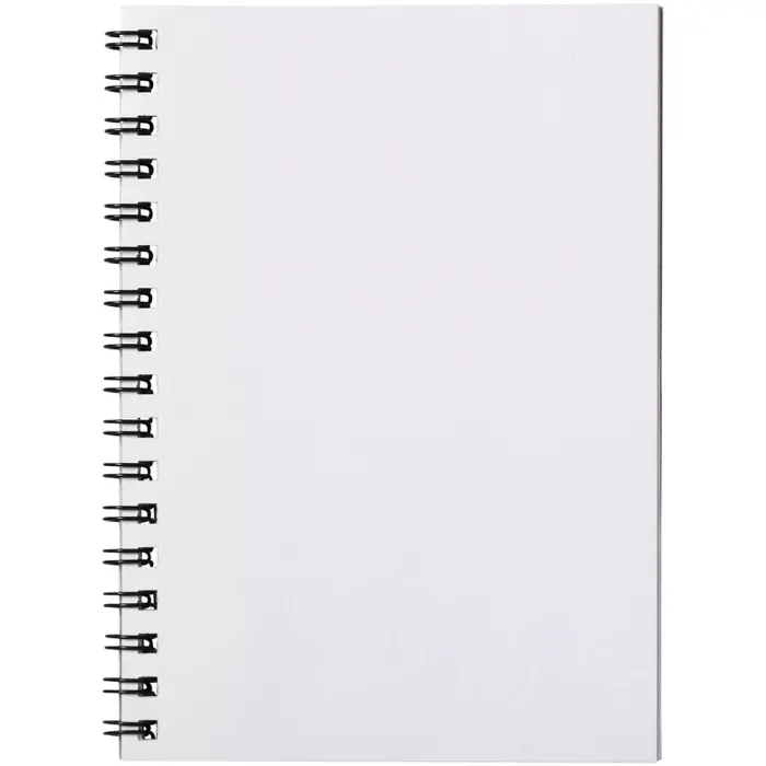 Lbreta A6 con espiral y cubierta de PP Papel, 80 g/m2, Plástico PP, Cartón, 280 g/m2 - Hamo miniatura 2