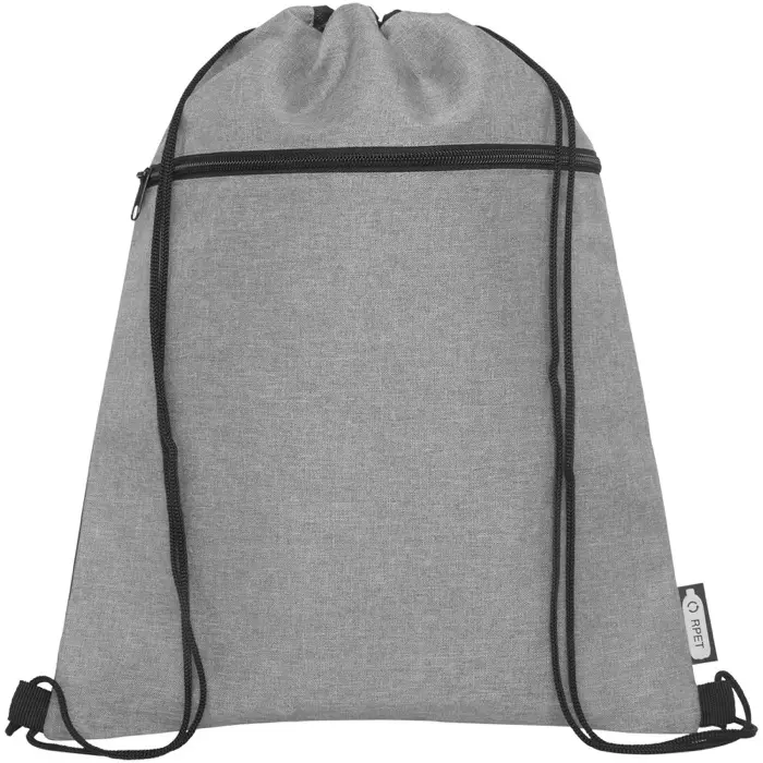 Mochila de cuerdas de PET reciclado 5L 300D Poliéster reciclado, Polipropileno no tejido reciclado, 80 g/m2 - Ledu miniatura 2