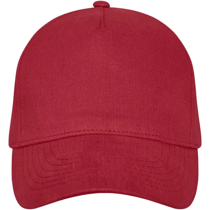 Gorra de 5 paneles Sarga gruesa de algodón cepillado Algodón, 260 g/m2 - Fipo miniatura 2