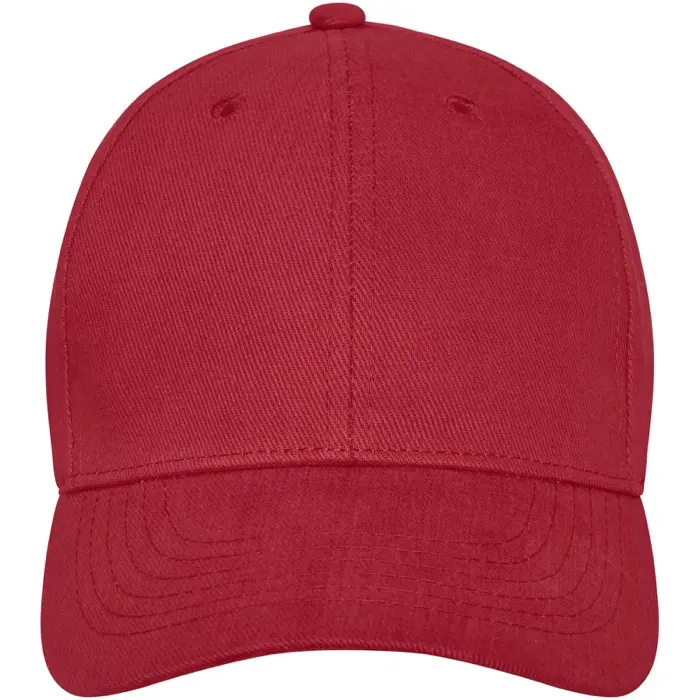 Gorra de 6 paneles Sarga gruesa de algodón cepillado Algodón, 260 g/m2 - Cene miniatura 2