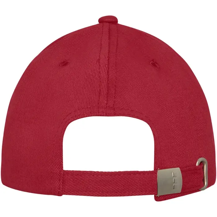 Gorra de 6 paneles Sarga gruesa de algodón cepillado Algodón, 260 g/m2 - Cene miniatura 3
