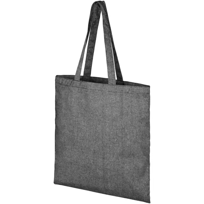 Bolsa Tote de algodón reciclado de 210 g/m² Algodón reciclado Poliéster reciclado, 210 g/m2, Poliéster reciclado - Faci miniatura 1