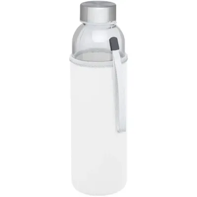 Botella de vidrio de 500 ml Vidrio, Neopreno, Acero inoxidable - Kihu