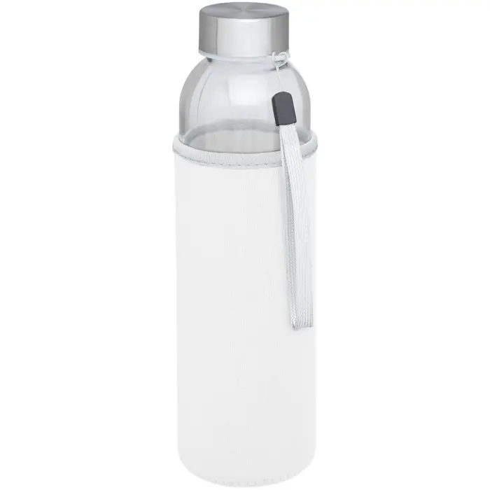 Botella de vidrio de 500 ml Vidrio, Neopreno, Acero inoxidable - Kihu miniatura 1