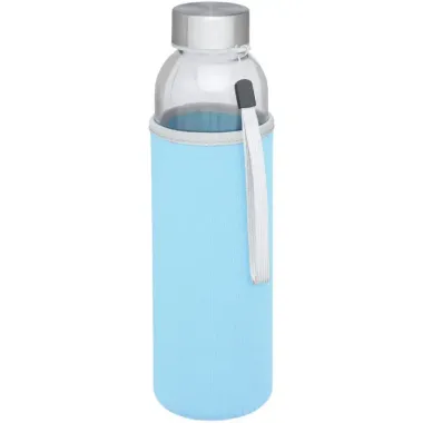 Botella de vidrio de 500 ml Vidrio, Neopreno, Acero inoxidable - Kihu