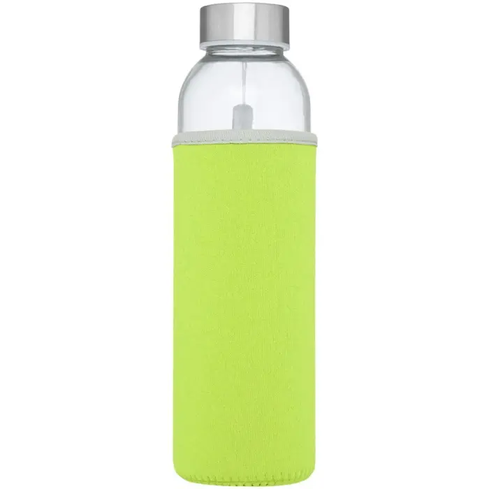 Botella de vidrio de 500 ml Vidrio, Neopreno, Acero inoxidable - Kihu miniatura 2