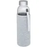 Botella de vidrio de 500 ml Vidrio, Neopreno, Acero inoxidable - Kihu