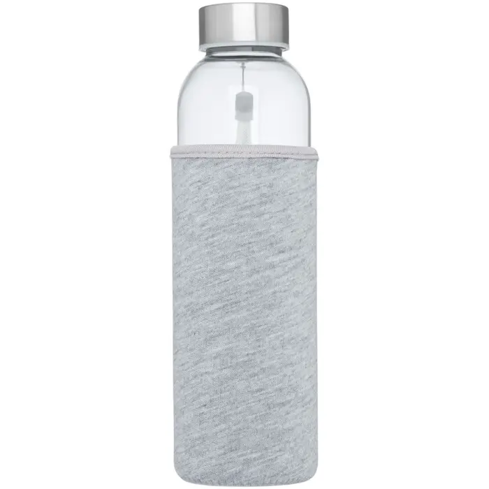 Botella de vidrio de 500 ml Vidrio, Neopreno, Acero inoxidable - Kihu miniatura 2