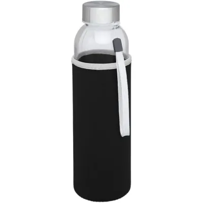 Botella de vidrio de 500 ml Vidrio, Neopreno, Acero inoxidable - Kihu