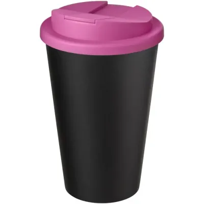 Americano® Vaso térmico de 350 ml con tapa antigoteo Polipropileno reciclado, Plástico PP - Yiwo